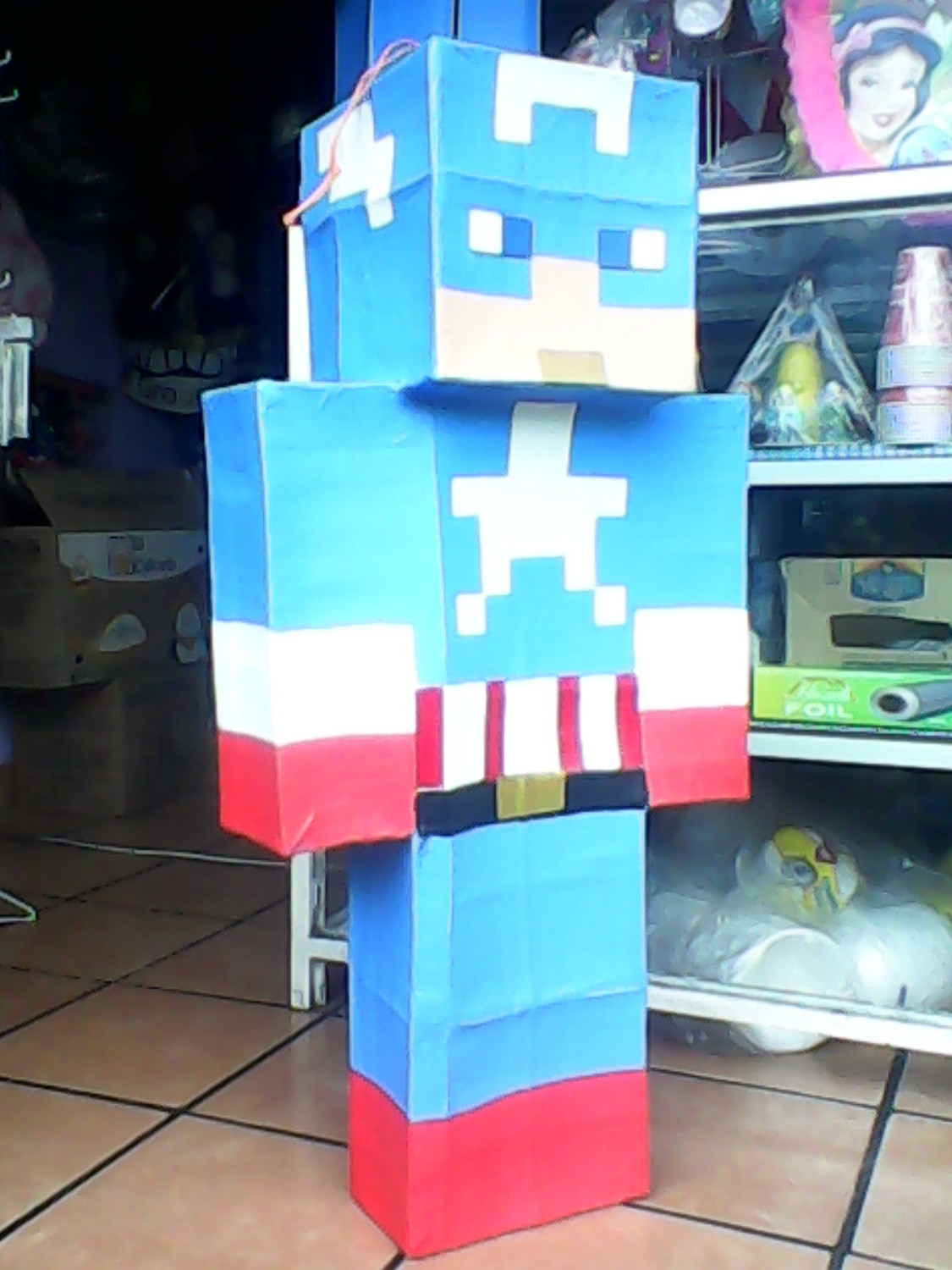 CAPITAN AMERICA MINECRAFT 